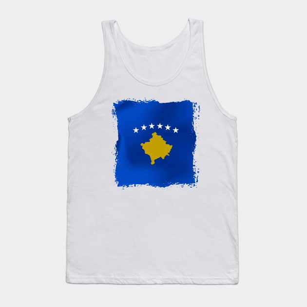 Kosovo Artwork Tank Top by SASTRAVILA